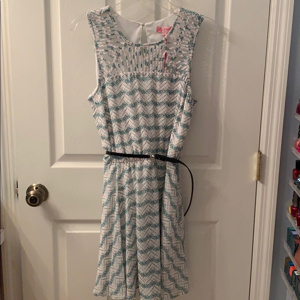 Candie’s multicolored polka dot dress